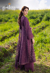 Asim Jofa Luxury Lawn 2025 | AJELL-18 Asim Jofa Luxury Lawn 2025 | AJELL-18
