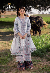 Asim Jofa Luxury Lawn 2025 | AJELL-10 Asim Jofa Luxury Lawn 2025 | AJELL-10
