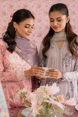 Petals & Prints by Cross Stitch | ROSE GLEAM-3PC PRINTED LAWN SUIT Petals & Prints by Cross Stitch | ROSE GLEAM-3PC PRINTED LAWN SUIT