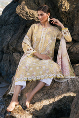 Baroque Summer Lawn 2025 | UF-4110 Baroque Summer Lawn 2025 | UF-4110
