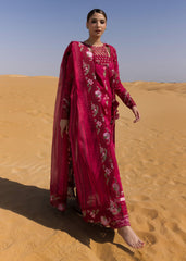 Crimson Summer Lawn 2025 by Saira Shakira | D9 A Crimson Summer Lawn 2025 by Saira Shakira | D9 A