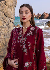 Crimson Summer Lawn 2025 by Saira Shakira | D5 B Crimson Summer Lawn 2025 by Saira Shakira | D5 B