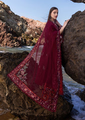 Crimson Summer Lawn 2025 by Saira Shakira | D5 B Crimson Summer Lawn 2025 by Saira Shakira | D5 B