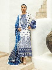 Zainab Chottani Chikankari Lawn 2025 | 8A Zainab Chottani Chikankari Lawn 2025 | 8A