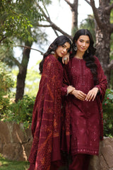 Winter Shawl 2024 Suzaankari by Saadia Aasad | D1 Winter Shawl 2024 Suzaankari by Saadia Aasad | D1