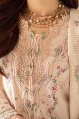 Qalamkar Luxury Lawn | Sahil 2025 | FK-12 LILY Qalamkar Luxury Lawn | Sahil 2025 | FK-12 LILY