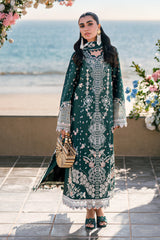 Qalamkar Luxury Lawn | Sahil 2025 | FK-13 ELIZA Qalamkar Luxury Lawn | Sahil 2025 | FK-13 ELIZA