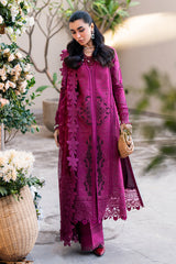 Qalamkar Luxury Lawn | Sahil 2025 | FK-11 VIOLET Qalamkar Luxury Lawn | Sahil 2025 | FK-11 VIOLET