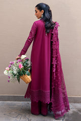 Qalamkar Luxury Lawn | Sahil 2025 | FK-11 VIOLET Qalamkar Luxury Lawn | Sahil 2025 | FK-11 VIOLET