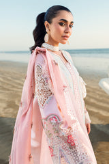 Qalamkar Luxury Lawn | Sahil 2025 | FK-08 REEM Qalamkar Luxury Lawn | Sahil 2025 | FK-08 REEM