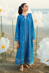 Qalamkar Luxury Lawn | Sahil 2025 | FK-03 VICTORIA Qalamkar Luxury Lawn | Sahil 2025 | FK-03 VICTORIA
