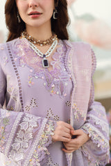 Qalamkar Luxury Lawn | Sahil 2025 | FK-09 EVELYN Qalamkar Luxury Lawn | Sahil 2025 | FK-09 EVELYN