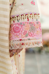 Qalamkar Luxury Lawn | Sahil 2025 | FK-14 SCARLETT Qalamkar Luxury Lawn | Sahil 2025 | FK-14 SCARLETT