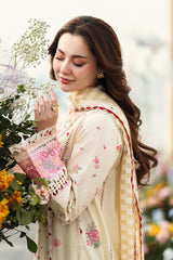Qalamkar Luxury Lawn | Sahil 2025 | FK-14 SCARLETT Qalamkar Luxury Lawn | Sahil 2025 | FK-14 SCARLETT