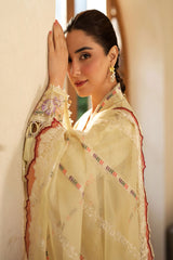 Maryam Hussain Luxury Lawn 2025 | Lemon Garden Maryam Hussain Luxury Lawn 2025 | Lemon Garden