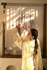 Maryam Hussain Luxury Lawn 2025 | Lemon Garden Maryam Hussain Luxury Lawn 2025 | Lemon Garden