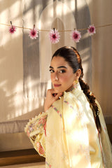 Maryam Hussain Luxury Lawn 2025 | Lemon Garden Maryam Hussain Luxury Lawn 2025 | Lemon Garden