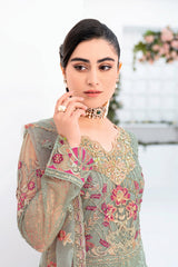 Ramsha Semi Stitch Minhal Vol-8 | M-802 Ramsha Semi Stitch Minhal Vol-8 | M-802