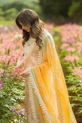 Secret Garden Hemline Lawn by Mushq 2025 | Moonlit Petals Secret Garden Hemline Lawn by Mushq 2025 | Moonlit Petals