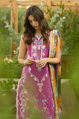 Secret Garden Hemline Lawn by Mushq 2025 | Mystic Rose Secret Garden Hemline Lawn by Mushq 2025 | Mystic Rose