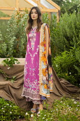 Secret Garden Hemline Lawn by Mushq 2025 | Mystic Rose Secret Garden Hemline Lawn by Mushq 2025 | Mystic Rose