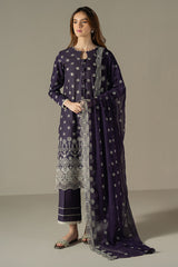 Chikankari Lawn by Cross Stitch 2025 | INDIGO ROYAL Chikankari Lawn by Cross Stitch 2025 | INDIGO ROYAL