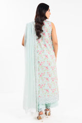 Al Karam Luxury Lawn 2025 | LL-08-25-1-Aqua Al Karam Luxury Lawn 2025 | LL-08-25-1-Aqua