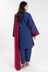 Al Karam Luxury Lawn 2025 | LL-12-25-1-Royal Blue Al Karam Luxury Lawn 2025 | LL-12-25-1-Royal Blue