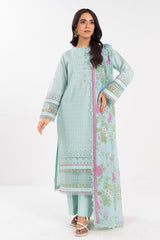 Al Karam Luxury Lawn 2025 | LL-14-25-1-Ice Blue Al Karam Luxury Lawn 2025 | LL-14-25-1-Ice Blue
