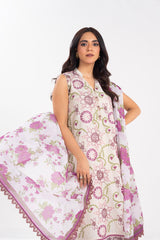 Al Karam Luxury Lawn 2025 | LL-16-25-1-Off White Al Karam Luxury Lawn 2025 | LL-16-25-1-Off White
