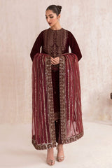 Jazmin Embroidered Velvet Formal | Unstitched Jazmin Embroidered Velvet Formal | Unstitched