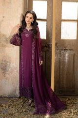Azure Ensembles Chiffon Collection 2025 | Merlot Grace Azure Ensembles Chiffon Collection 2025 | Merlot Grace