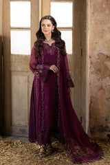 Azure Ensembles Chiffon Collection 2025 | Merlot Grace Azure Ensembles Chiffon Collection 2025 | Merlot Grace