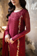 Azure Ensembles Chiffon Collection 2025 | Red Mist Azure Ensembles Chiffon Collection 2025 | Red Mist