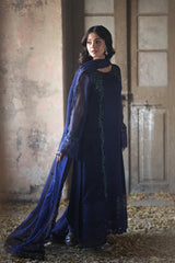 Azure Ensembles Chiffon Collection 2025 | Serene Sapphire Azure Ensembles Chiffon Collection 2025 | Serene Sapphire