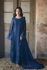 Azure Ensembles Chiffon Collection 2025 | Serene Sapphire Azure Ensembles Chiffon Collection 2025 | Serene Sapphire