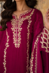 Azure Ensembles Chiffon Collection 2025 | Vibrant Blaze Azure Ensembles Chiffon Collection 2025 | Vibrant Blaze
