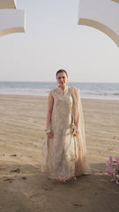 Qalamkar Luxury Lawn | Sahil 2025 | FK-01 SOPHIA Qalamkar Luxury Lawn | Sahil 2025 | FK-01 SOPHIA