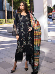 Rang Rasiya Carnation Embroidered Lawn 2025 | D-13 Rang Rasiya Carnation Embroidered Lawn 2025 | D-13