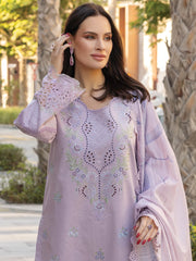 Rang Rasiya Carnation Embroidered Lawn 2025 | D-12 Rang Rasiya Carnation Embroidered Lawn 2025 | D-12
