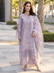 Rang Rasiya Carnation Embroidered Lawn 2025 | D-12 Rang Rasiya Carnation Embroidered Lawn 2025 | D-12