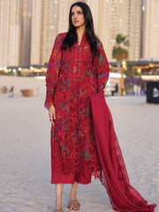 Rang Rasiya Carnation Embroidered Lawn 2025 | D-08 Rang Rasiya Carnation Embroidered Lawn 2025 | D-08