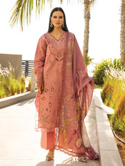 Rang Rasiya Carnation Embroidered Lawn 2025 | D-09 Rang Rasiya Carnation Embroidered Lawn 2025 | D-09