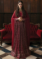 Panache By Ayzel By Afrozeh Embroidered Chiffon 23 |V5-03 Sangria Panache By Ayzel By Afrozeh Embroidered Chiffon 23 |V5-03 Sangria