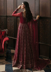 Panache By Ayzel By Afrozeh Embroidered Chiffon 23 |V5-03 Sangria Panache By Ayzel By Afrozeh Embroidered Chiffon 23 |V5-03 Sangria