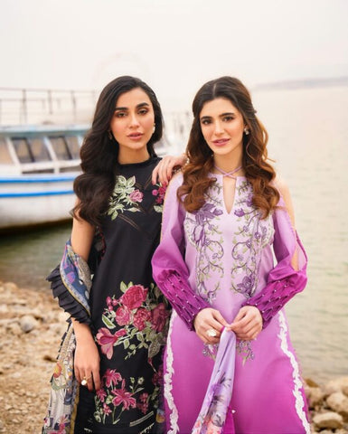 Asifa & Nabeel Meraki Lawn 2024