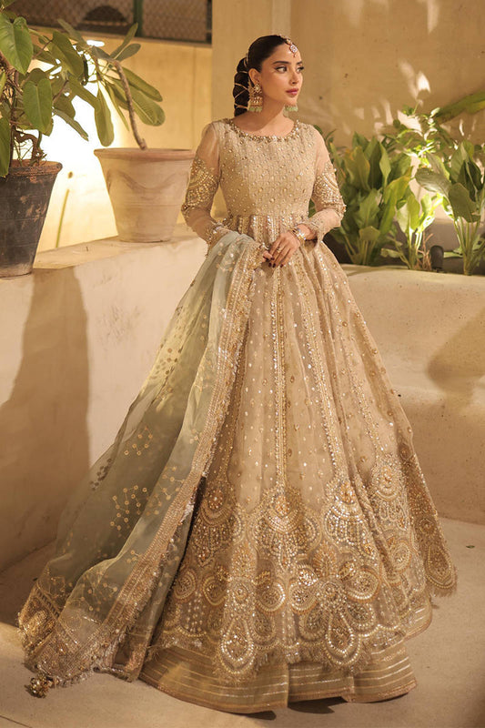 Zarlish By  Mohsin Naveed Ranjha Vol 5 Wedding`24 | ZWU-24-36-1 Saboor Aly in Shabnami