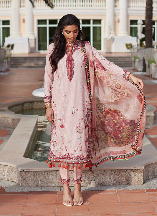 Farah Talib Aziz Lawn 2025 | FTA-03