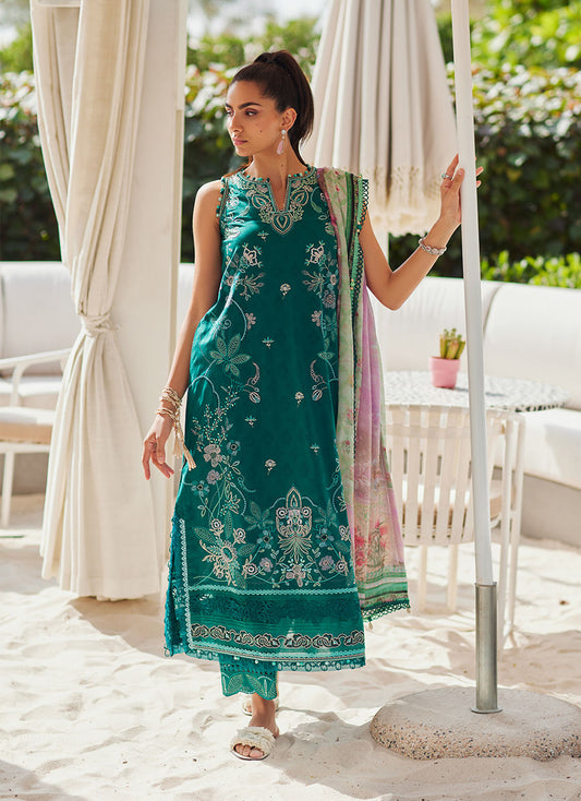 Farah Talib Aziz Lawn 2025 | FTA-04