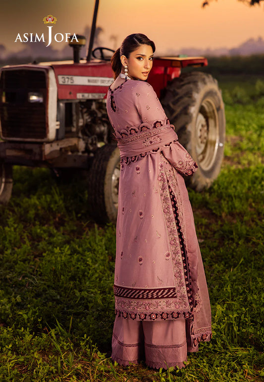 Asim Jofa Luxury Lawn 2025 | AJELL-02